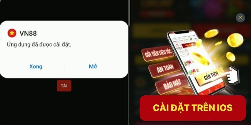 App VN88 tối ưu trên hệ điều hành iOS